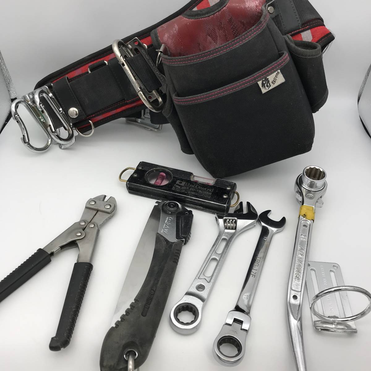 2026，正規品 工具セットまとめ ラチェットレンチ シノ 水平器 のこぎり モンキースパナ クリッパー 工具腰袋 墜落制止用器具 藤井電工(その他)｜売買されたオークション情報、yahooの商品情報をアーカイ その他