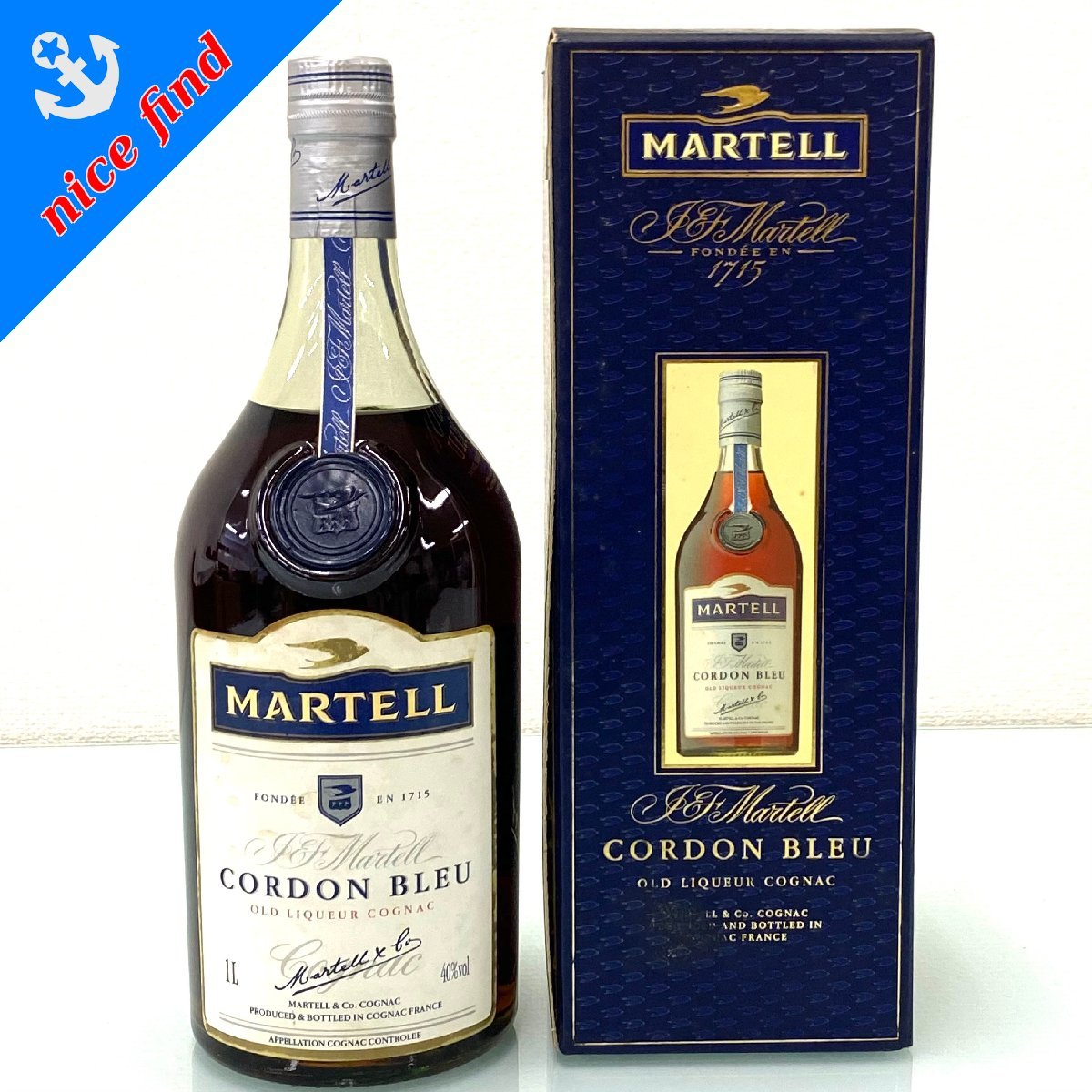 新品未開封 マーテルコルドンブルー 1715 未開栓◇マーテル MARTELL◇コルドンブルー 1715 CORDON BLEU 1000ml