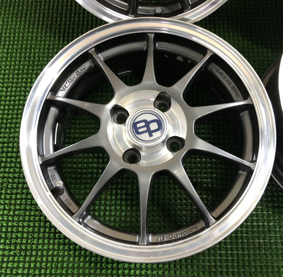 ら*く様 IB-CONCEPT EP-01 ENKEI R14 4x100 超軽