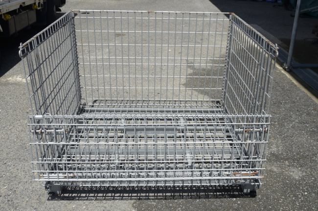 ダイフク メッシュパレット パルテーナ 積載量1000kg 鉄カゴ 引取り 