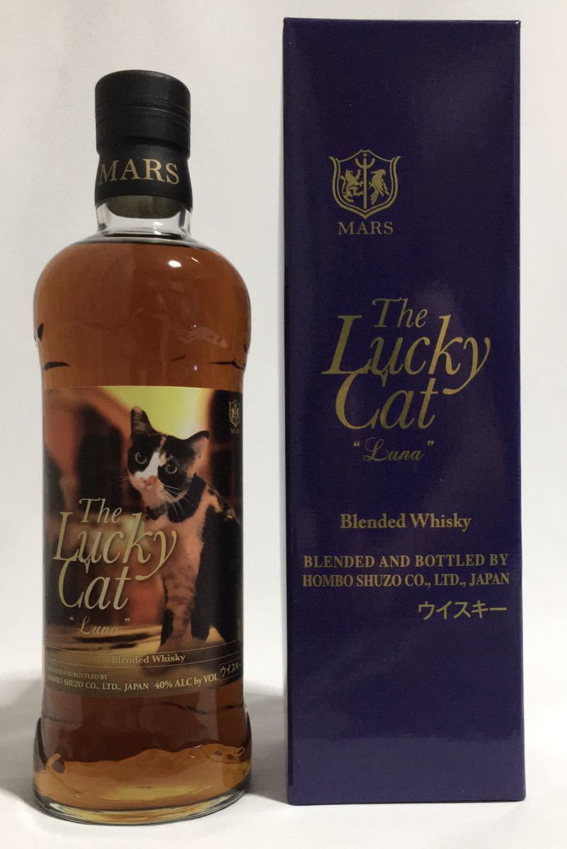 ウイスキー マルス信州蒸留所 ザ ラッキーキャット ルナ×1本&ガイア