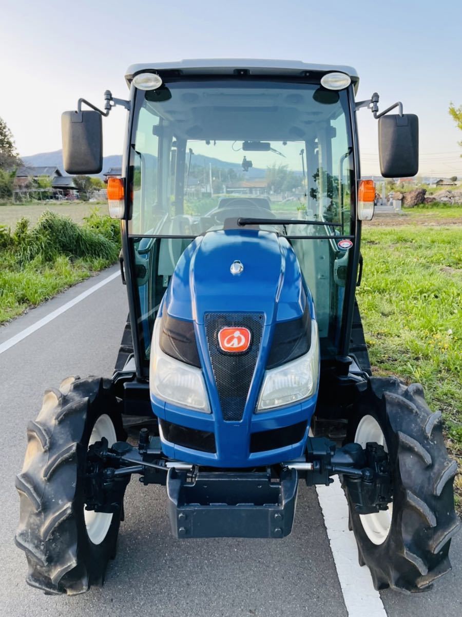 トラクター　イセキ　ＮＴ３５　パワクロ　３５馬力　５２９時間　エアコン　４ＷＤ　イセキロータリー付き　ＰＴＯ逆転　中古トラクター 