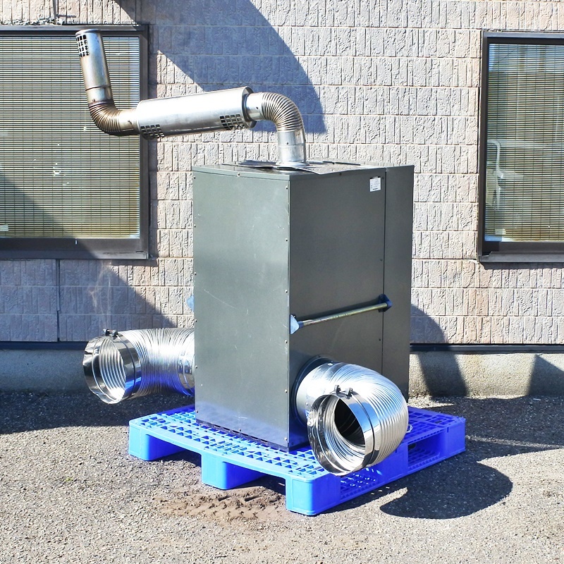 新潟】ネポン 小型 温風機 KA-321 ハウス加温機 単相 100V カオンキ 