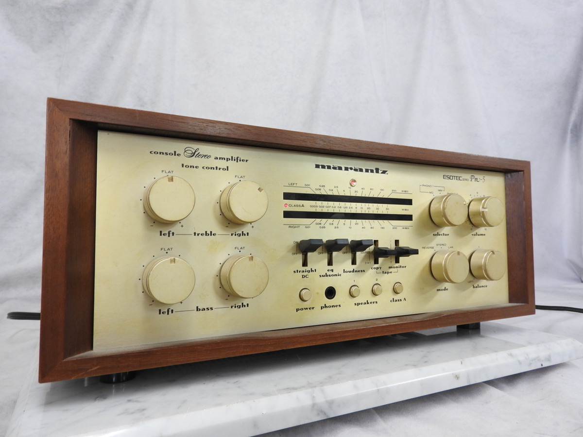 Marantz PM-5 プリメインアンプ マランツ ステレオ marantz ジャンク