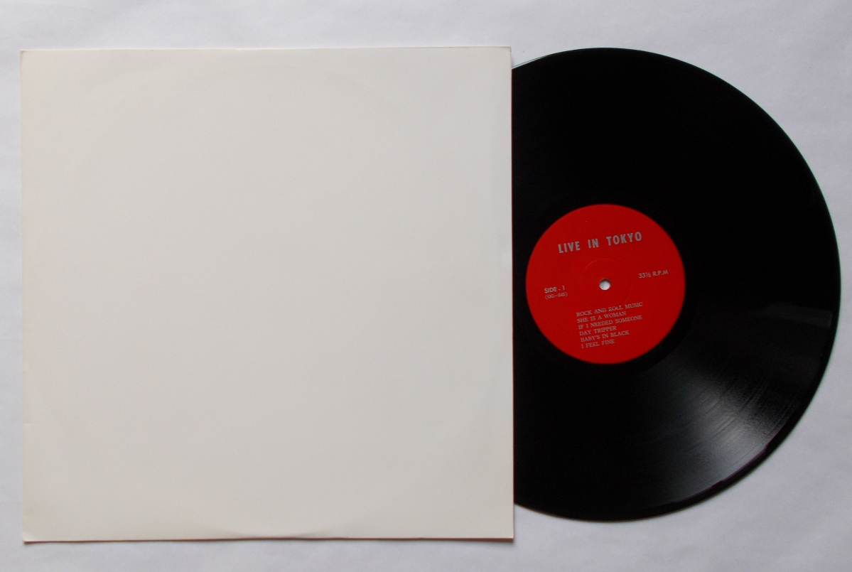 格安，新品 ビートルズのブートレッグLP LIVE IN TOKYO(Beatles， The)｜売買されたオークション情報、yahooの商品情報をアーカイブ公開 - オークファン B