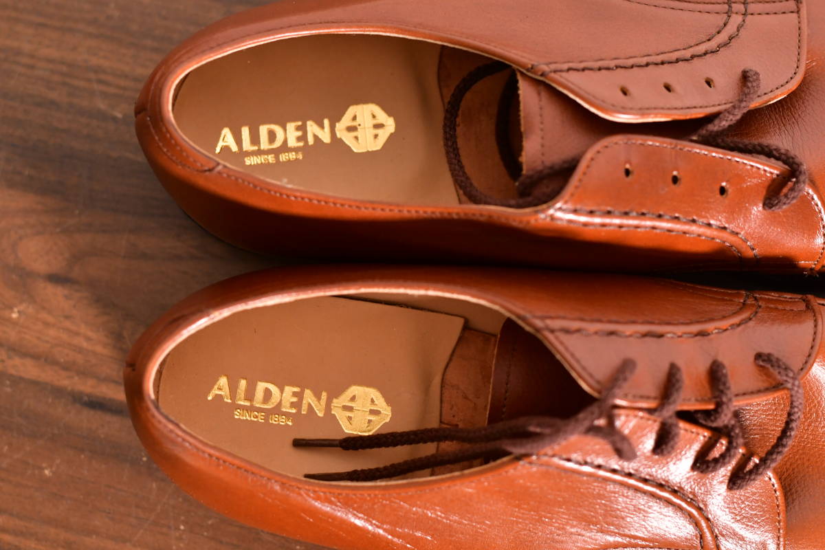 新品】ALDEN オールデン #473 旧ロゴ 11 1/2A/C 29cm(11インチ以上