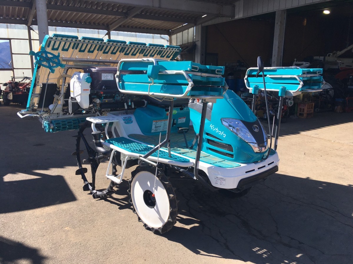 クボタ　田植機　6条 中古 クボタ ロータリー式 ガソリン6条植 田植機 ZP65-NF-D 粒状施肥