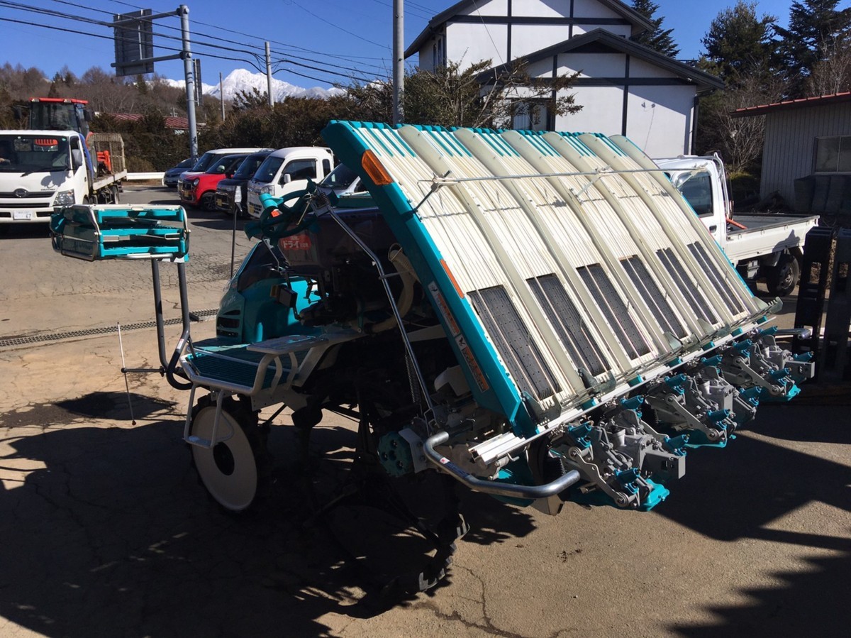 中古 クボタ ロータリー式 ガソリン6条植 田植機 ZP65-NF-D 粒状施肥