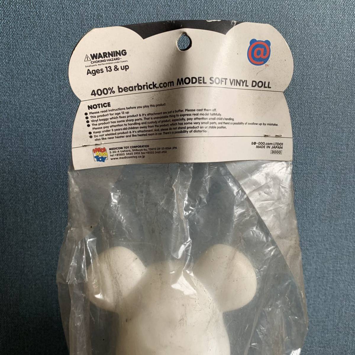 BE@RBRICK ドットコムモデル #1 400% ベアブリック メディコムトイ 