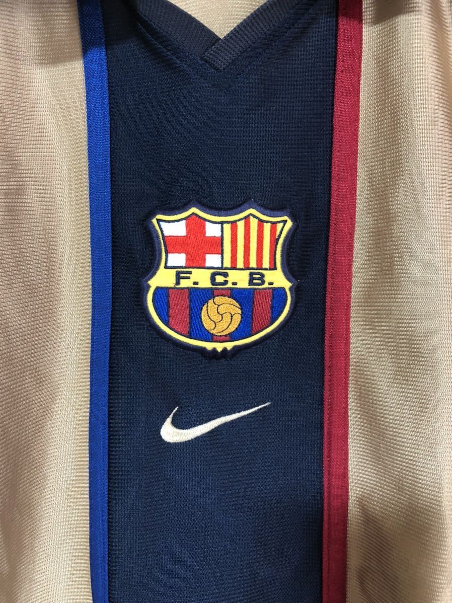 古着 バルセロナ ユニフォーム 01-02 NIKE FCバルセロナ リバウド