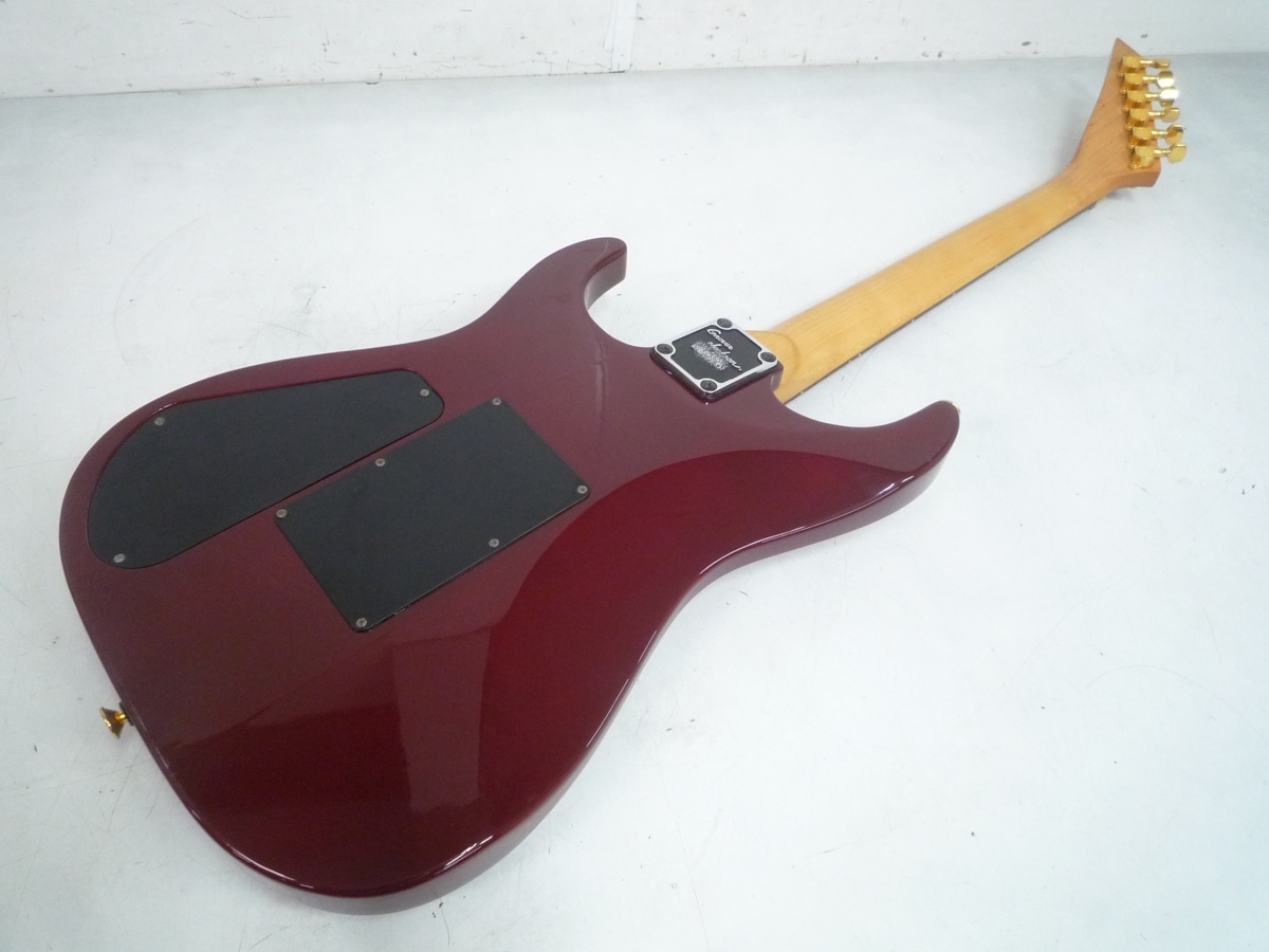 エレキギター GROVER JACKSON ストラト 2ハム トラ目 ソフトケース付 