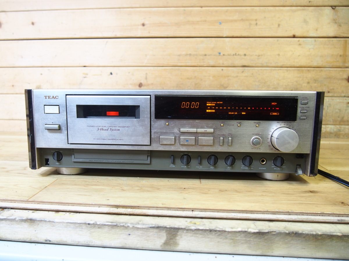 ☆(W0414-3) TEAC ティアック V-9000 カセットデッキ ジャンク 【公式