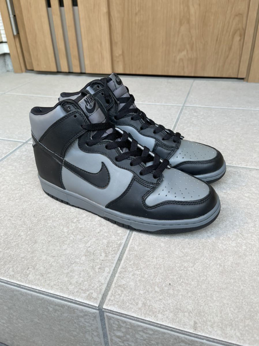 ナイキ NIKE DUNK HIGH LE BLACK/COOL GREY 630335-002 26.5cm 1999年 