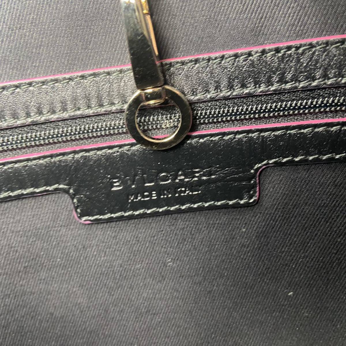 1円《極美品》ブルガリ BVLGARI コレツィオーネ トートバッグ 