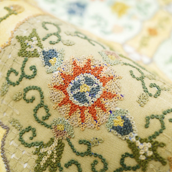 ◇みやがわ oy2115.最高級 袋帯 中国 相良刺繍 汕頭刺繍 スワトウ 手