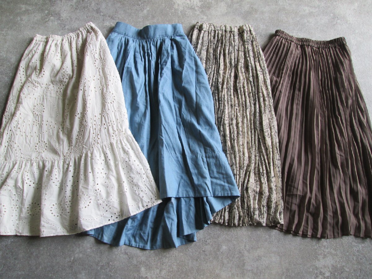 レディース ロングスカート マキシスカート マキシ丈 ロング スカート  