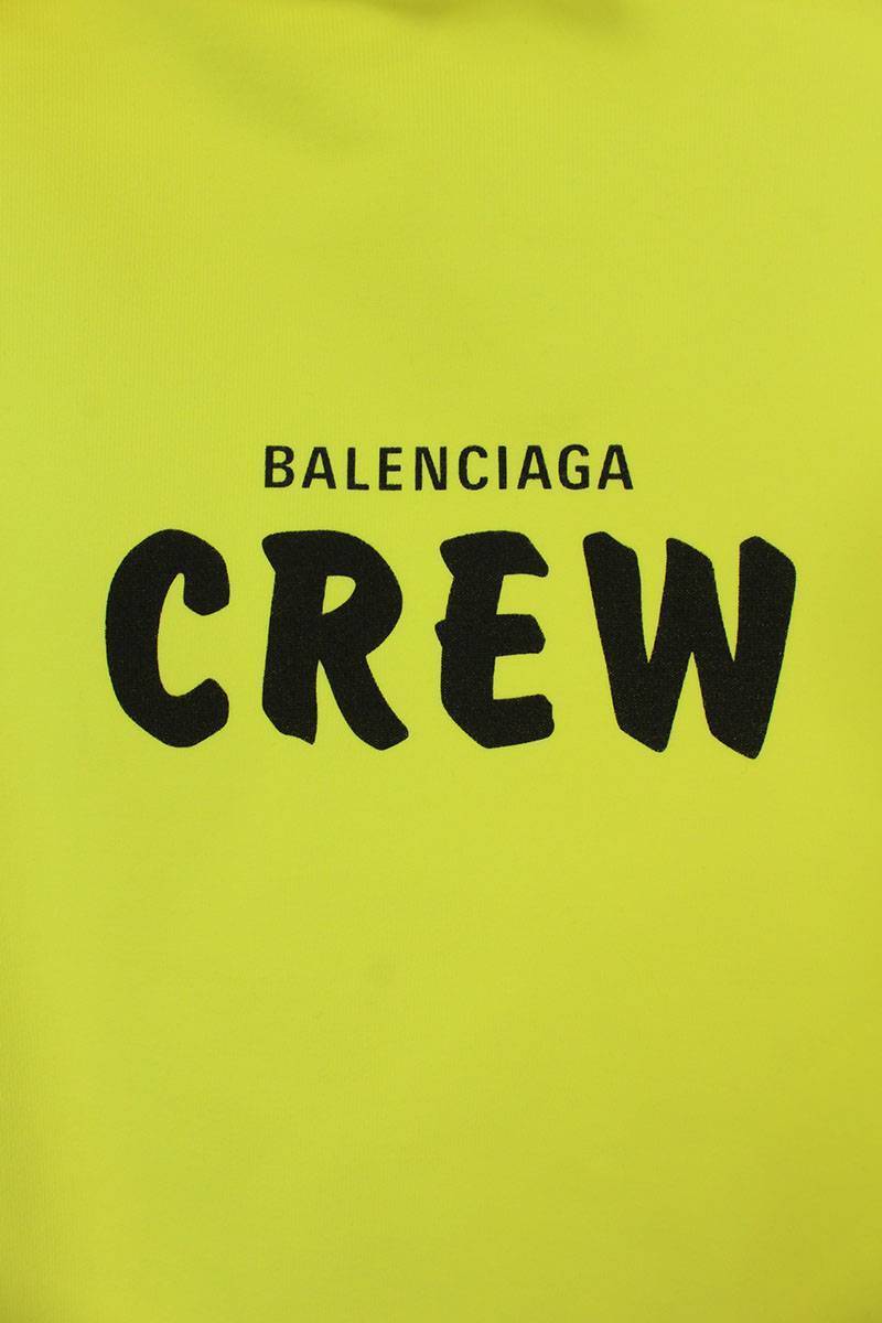 バレンシアガ BALENCIAGA 20AW 578135 TIV75 サイズ:M フロントCREWロゴプルオーバーパーカー 中古 SB01 バレンシアガ BALENCIAGA 0 コットン CREW FIT