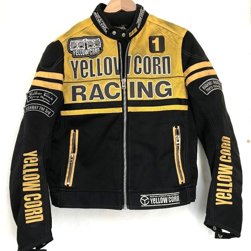 バイク YELLOW CORN バイクジャケット レーシングジャケット 9