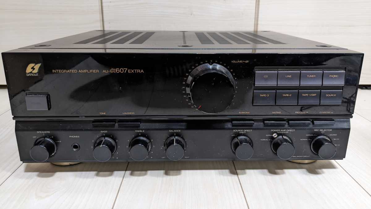 ジャンクSANSUI プリメインアンプ AU-α607 EXTRA 公式通販