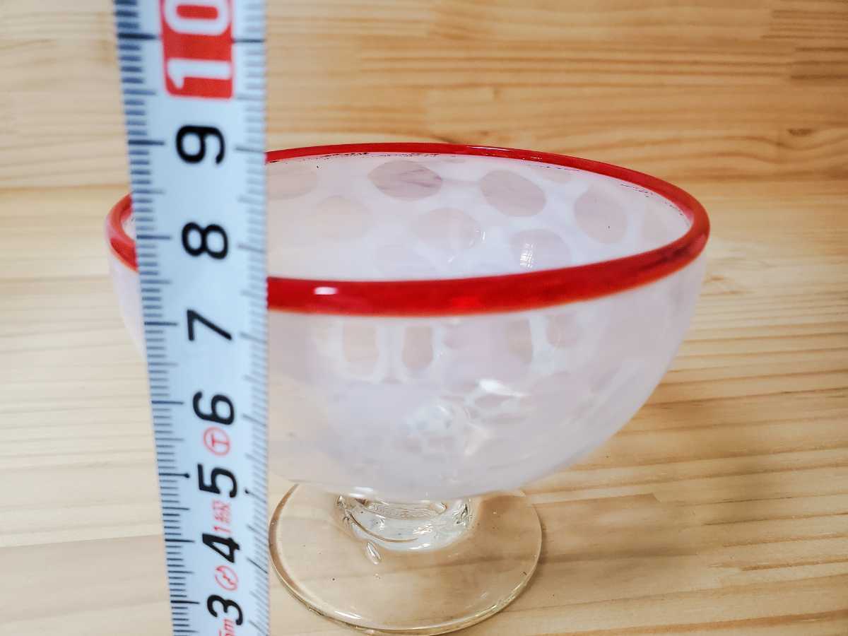 氷コップ 大正浪漫 大正 大正〜昭和初期 美品 大正ロマン 和ガラス 三