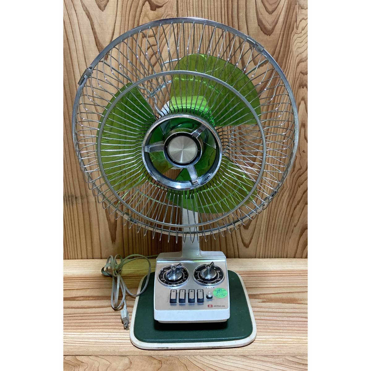 HITACHI D-626 扇風機 日立 30cm 3枚羽 昭和レトロ 現状品 【公式通販】
