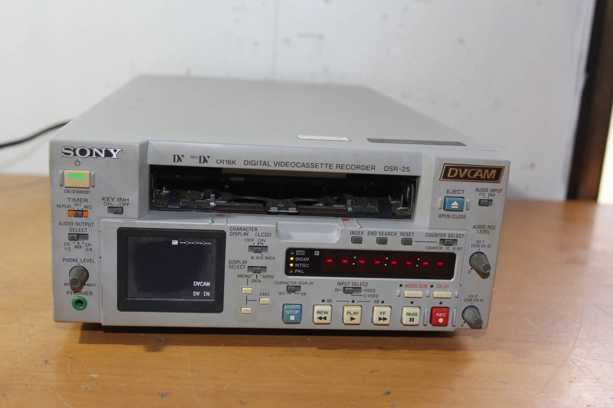 SONY DSR-25 DVCAMレコーダー DSR-25 Sony SONY Cassette PAL デジタル