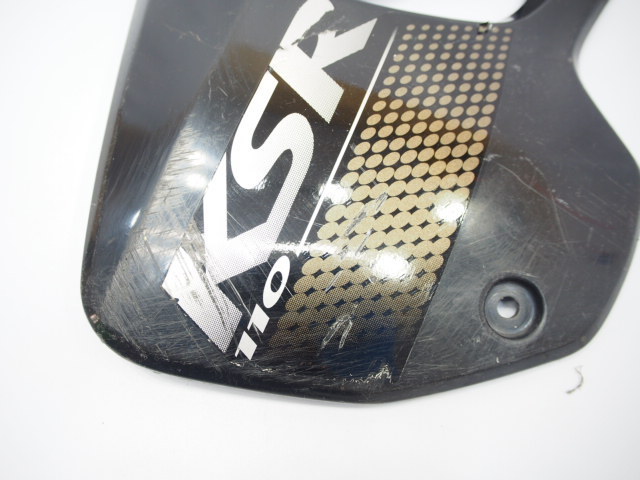 割れ無!KSR110.KL110A.純正シュラウド左.サイドカウル KSR110 カワサキ シュラウド !! 1台分解) 純正の中古品