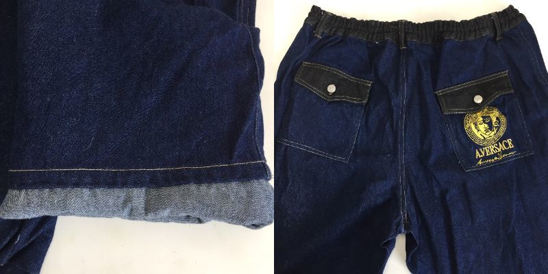 1円～】A.VERSACE ヴェルサーチ デニム セットアップ B系 B-Boy