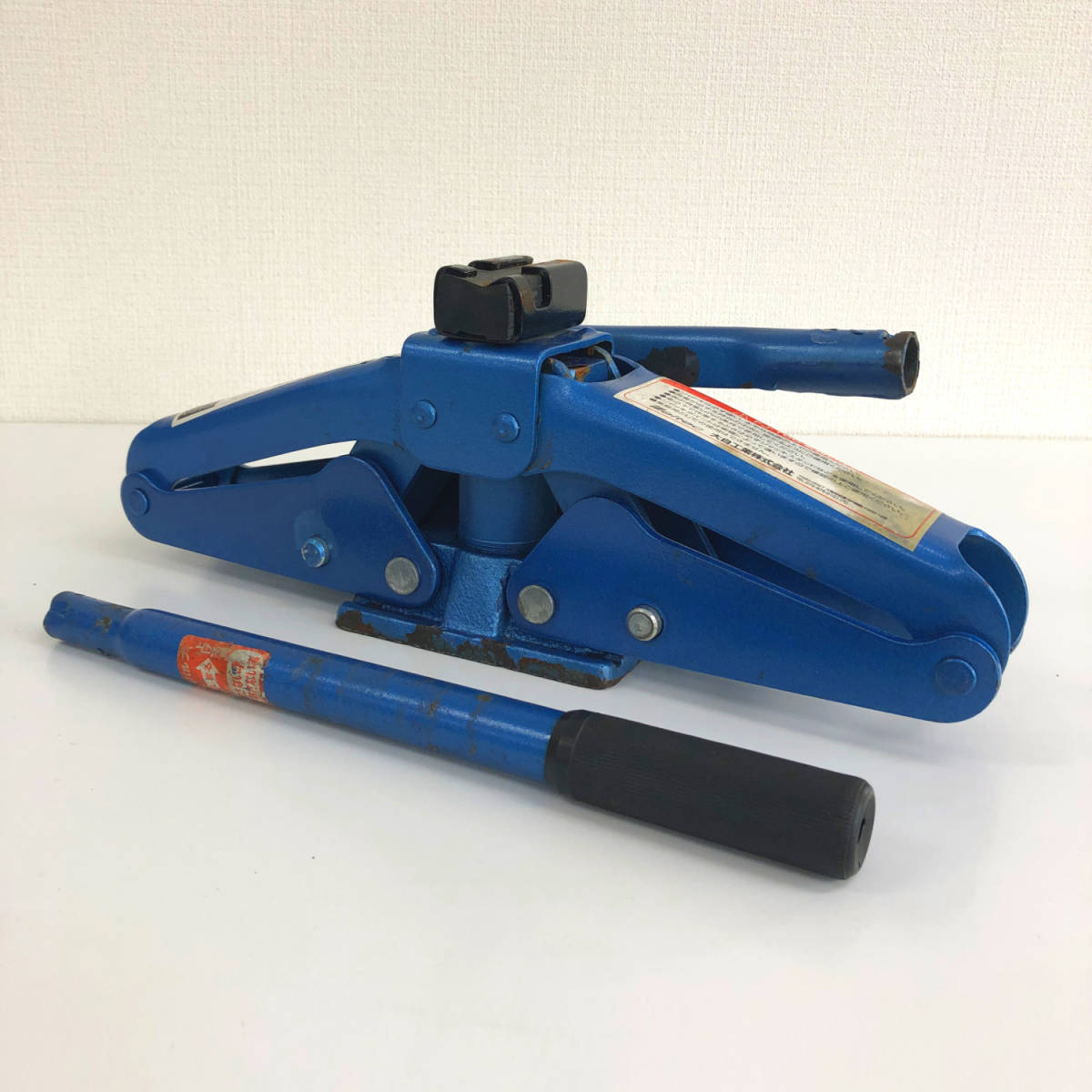 H04034 油圧式パンタグラフジャッキ 大自工業 メルテック FJ-100 