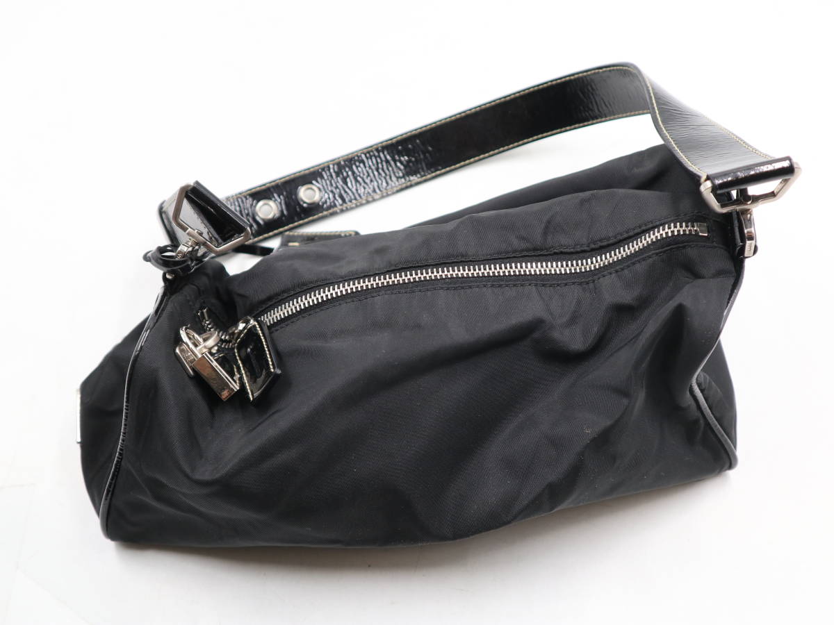 ☆PRADA プラダ BR0694 テスートナイロン シルバー金具 ワンショルダー 