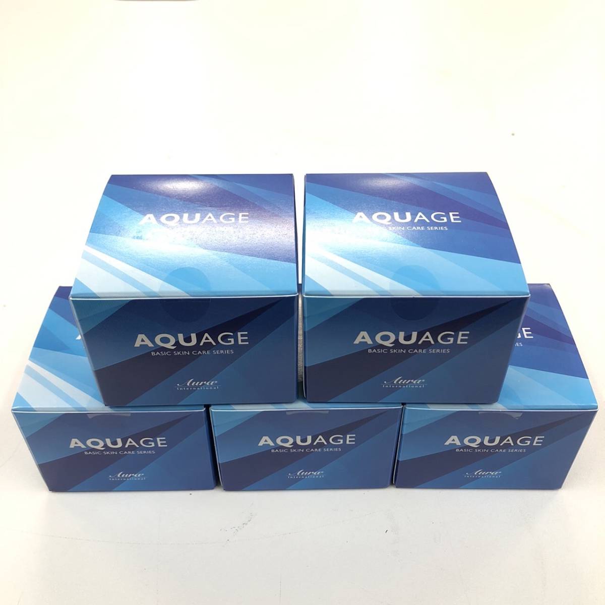 新品未使用品5本 アウラ アクアージュ スキンケアオールインワンジェル