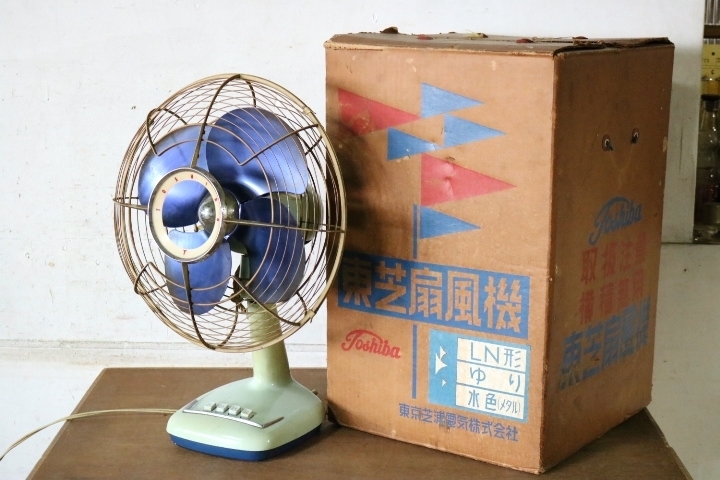 Yahoo!オークション - 昭和レトロ 三菱扇風機 1号機 Z30-EC型 卓上扇