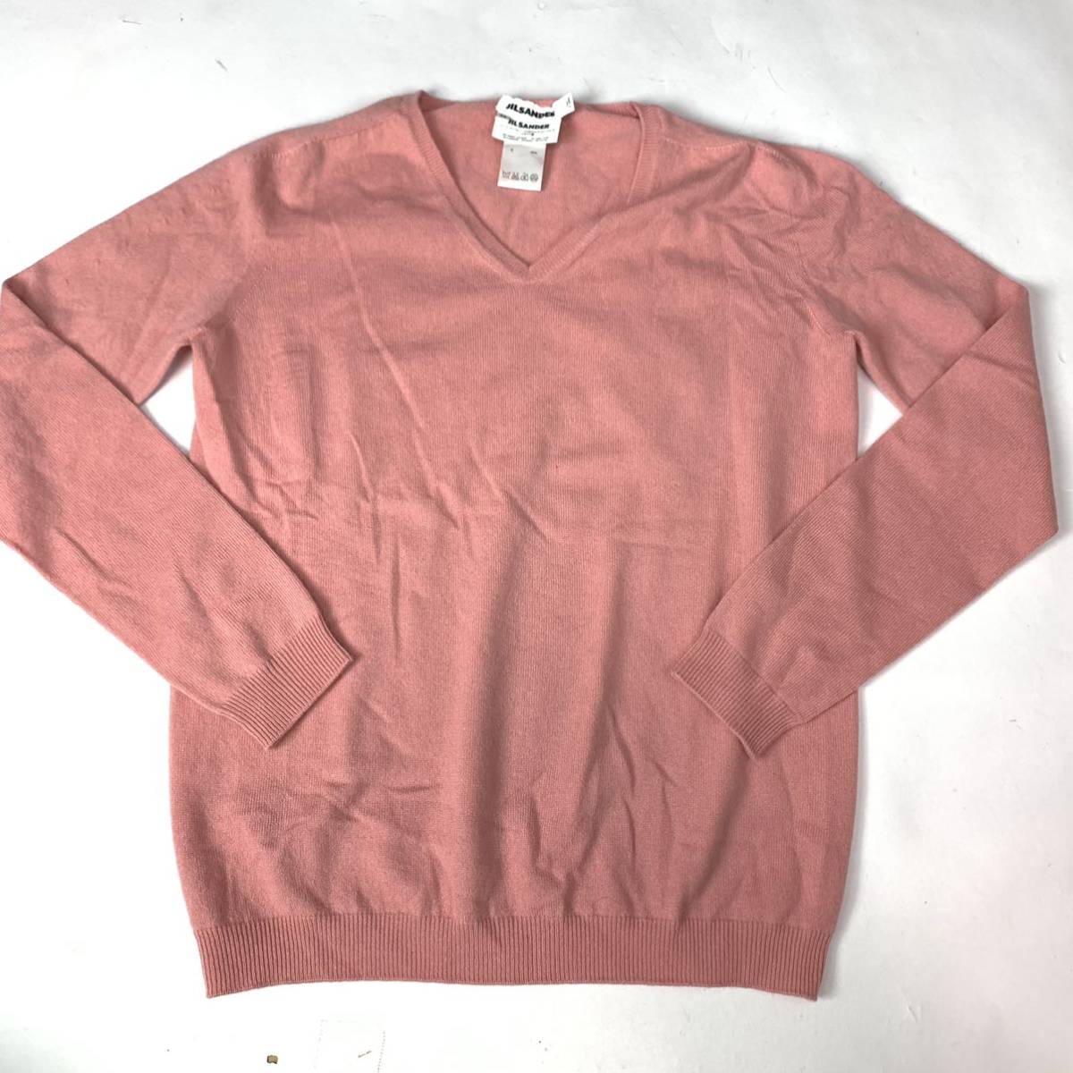 i144 JILSANDER ジルサンダー ニット トップス 薄手ニット ピンク 