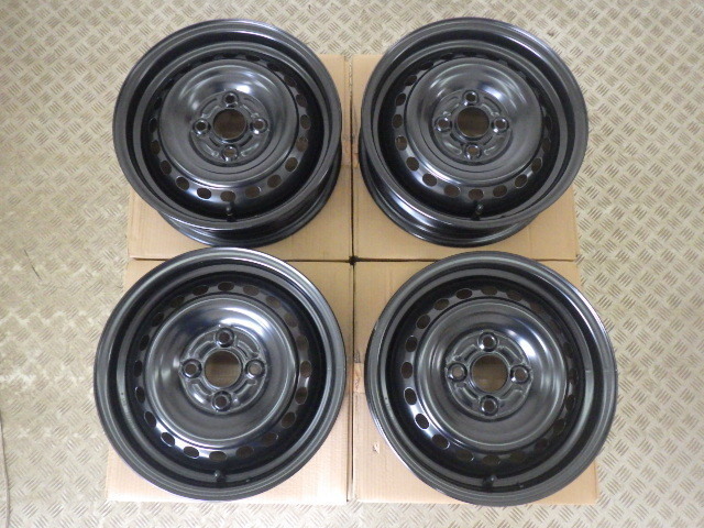 定番人気，セール 新車外し JF3 JF4 N-BOX 2022年 N-WGN N-ONE Nシリーズ スチールホイール 4本セット 14インチ 4.5J ＋40 4&times;100 ハブ56 42700-TTA-J01(純正品)｜売買されたオークション情報、yahooの商品情報をアーカイブ公 4穴