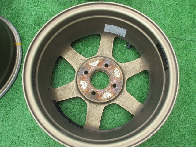 レア!! RAYS VOLK RACING TE37 ボルクレーシング TE-37 5J PCD100 