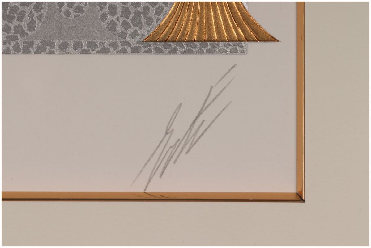 ギャラ藤]真作保証/エルテ『エメラルドの瞳 241/300』シルクスクリーン