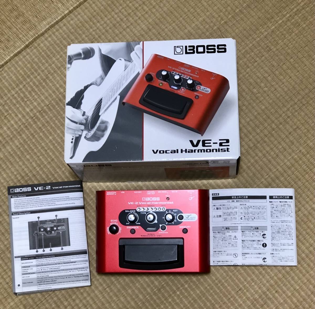 大特価！】美麗品 BOSS Vocal Harmonist VE-2 BOSS ボス VE-2 Vocal