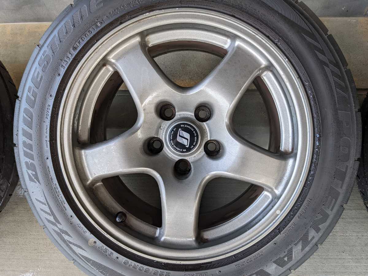 日産R32スカイラインGTR 純正16インチホイール タイヤ付き4本 