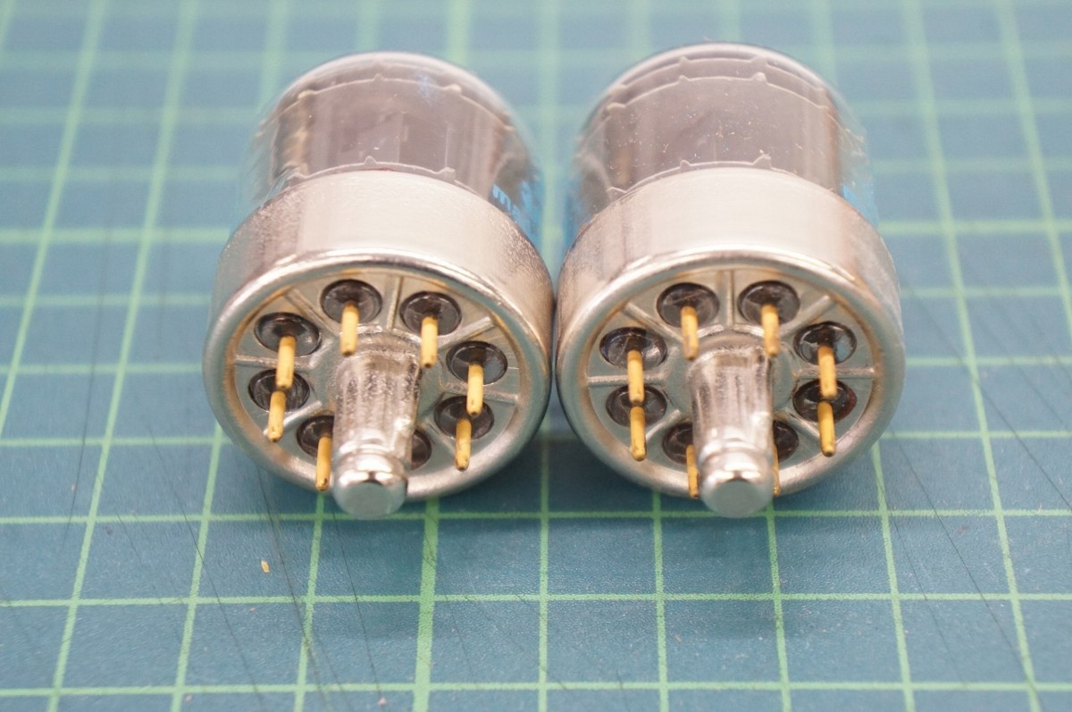 アンプ CV5112 (3A/167M ) 1pair NZ] ITT CV5112 3A/167M 青文字 真空管ペア 元箱付き [未使用品] ③