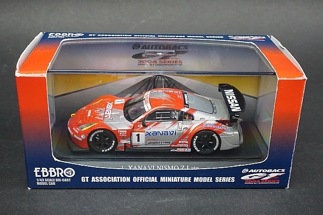 EBBRO エブロ 1/43 NISSAN 日産 XANAVI NISMO ザナヴィ ニスモ Z 後期 
