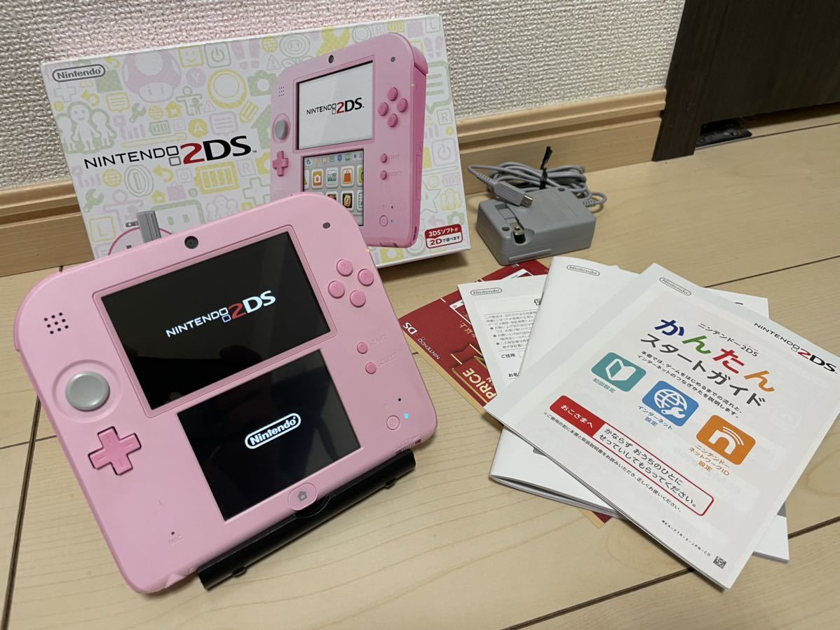 品質保証，100%新品 ニンテンドー 2DS 本体 ピンク 任天堂 Nintendo み(ニンテンドー3DS本体)｜売買されたオークション情報、yahooの商品情報をアーカイブ公開 - オークファン ニンテンドー3DS本体