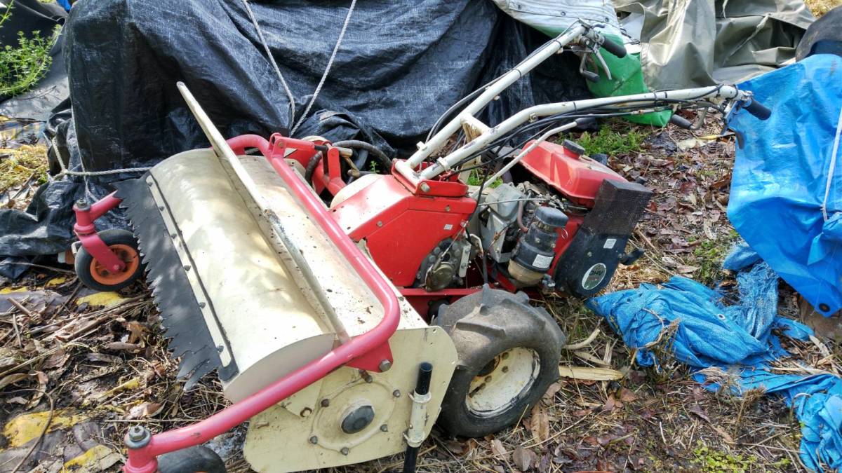 オーレック ハンマーナイフモア HR801 10馬力 刈幅80㎝ 実働 三重県 