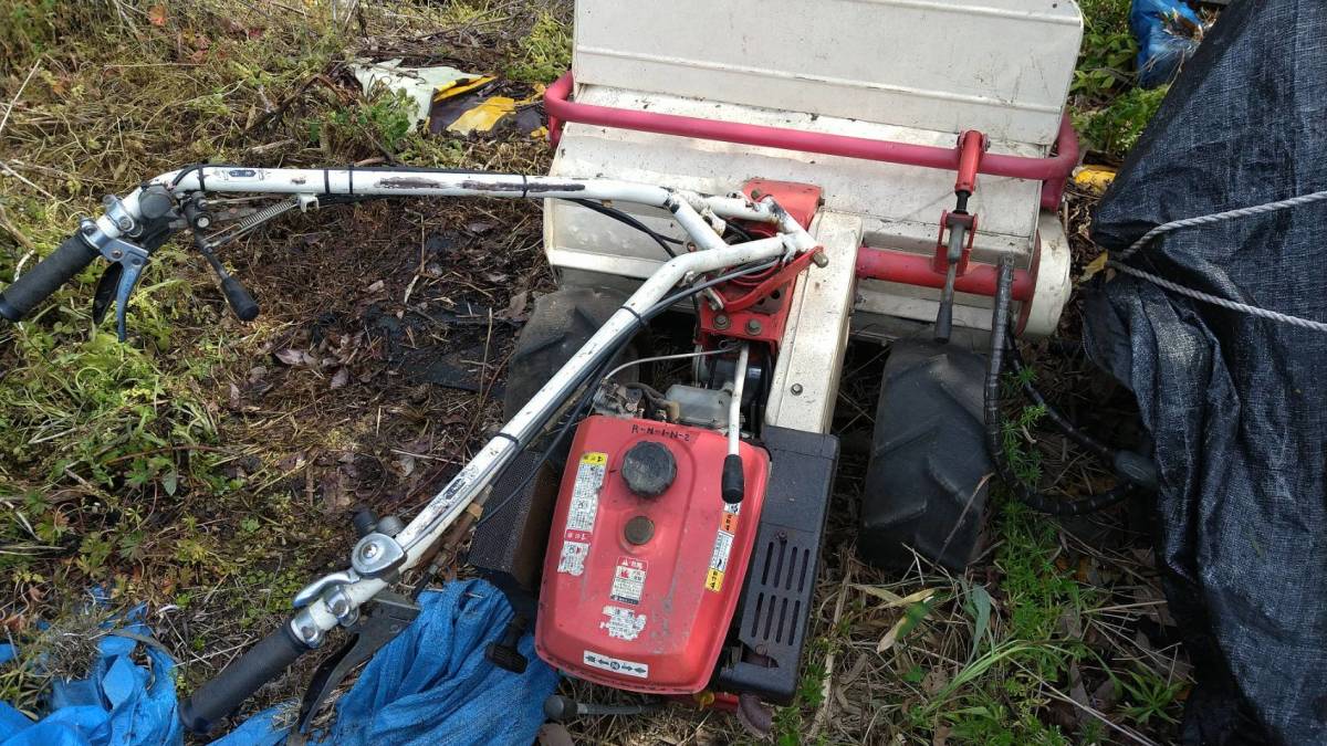 オーレック ハンマーナイフモア HR801 10馬力 刈幅80㎝ 実働 三重県 