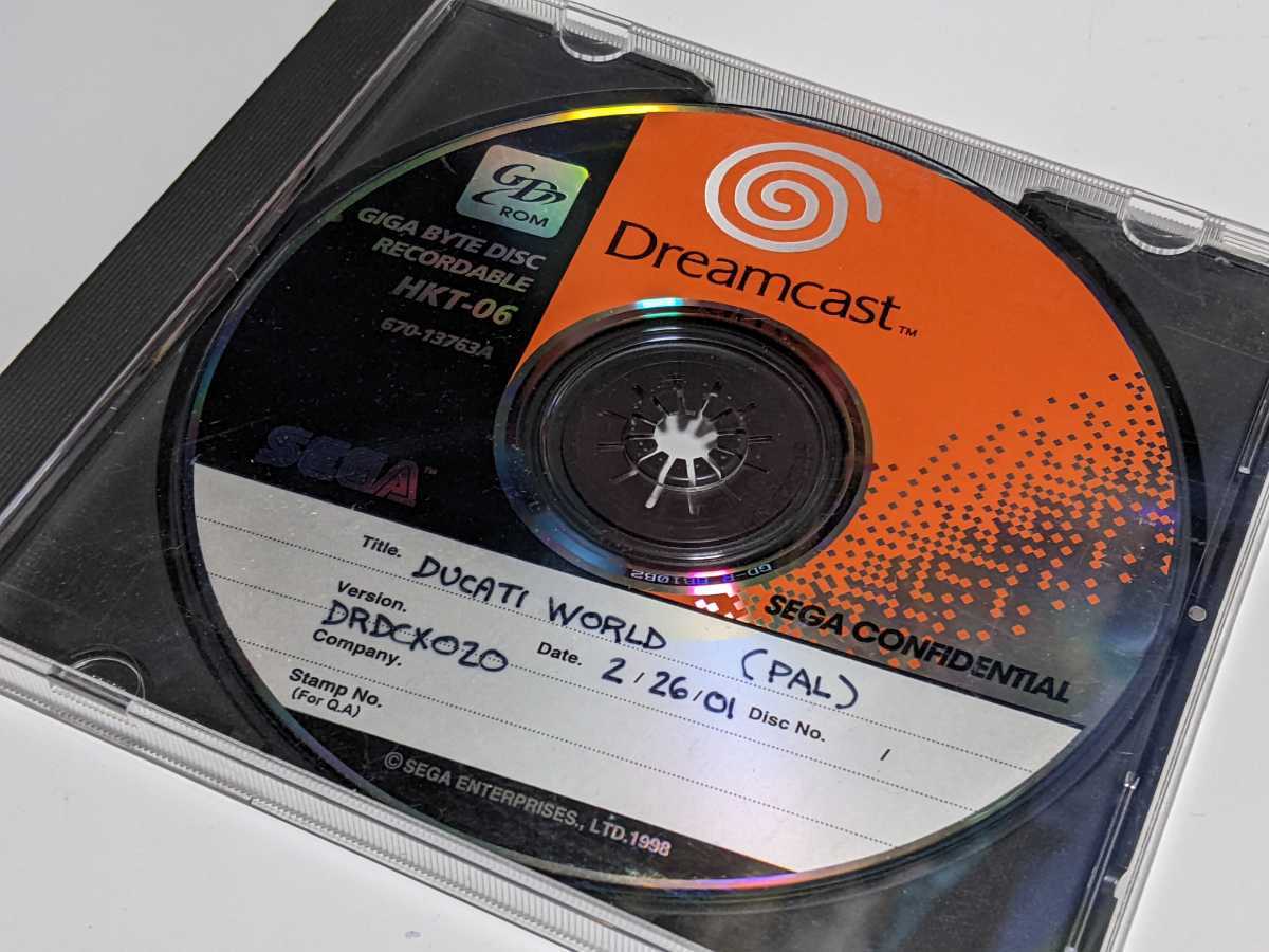 1円スタート Ducati World ドリームキャスト 開発版 Dev Dreamcast 