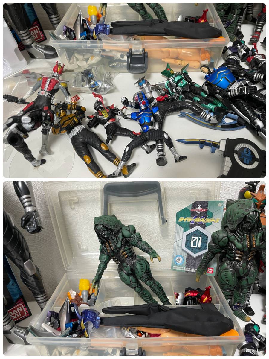 仮面ライダーシリーズ】食玩 ソフビ フィギュア 真骨彫 S.I.C.