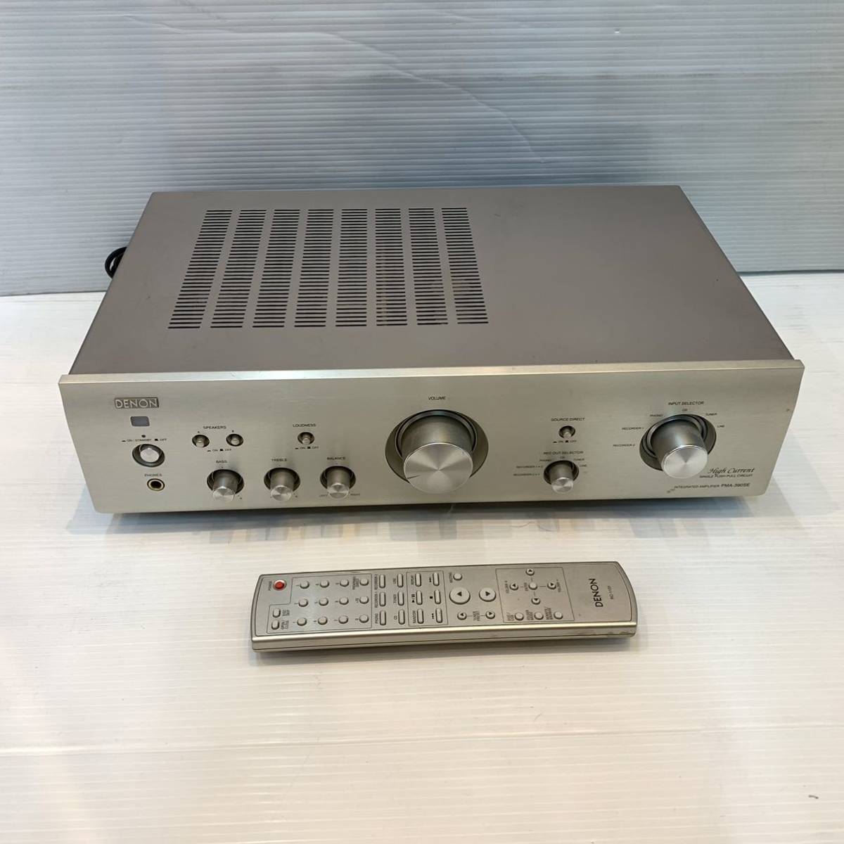 DENON デノン ぷりプリメインアンプ PMA-390SE 通電確認のみ 【公式通販】