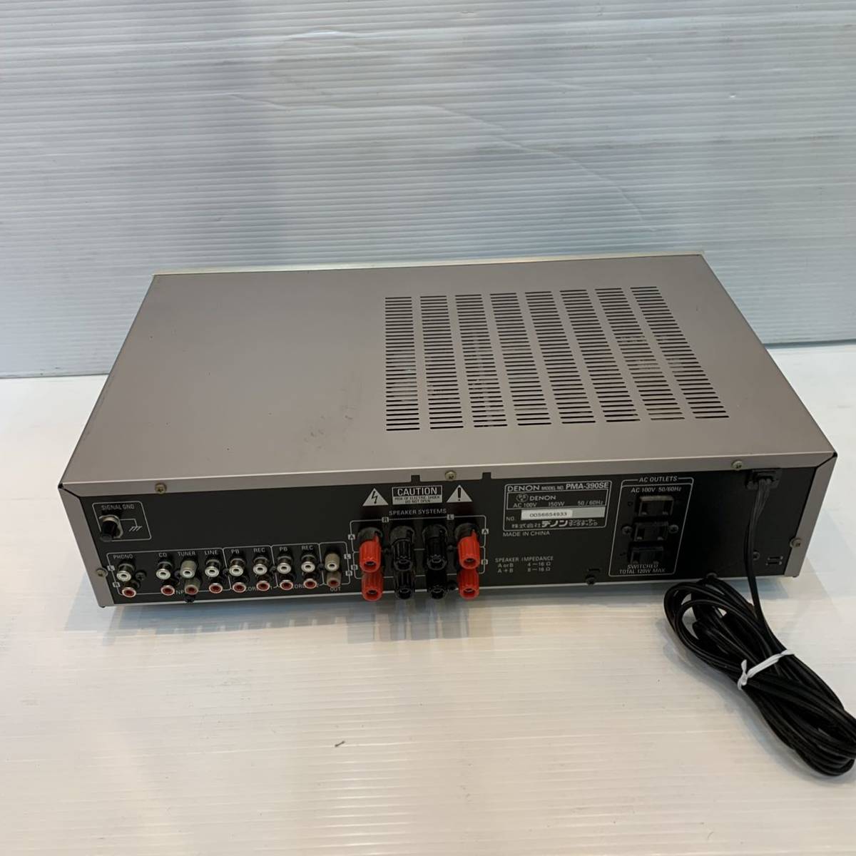 DENON デノン ぷりプリメインアンプ PMA-390SE 通電確認のみ 【公式通販】