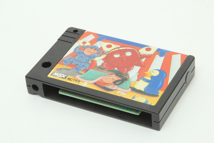 MSX パロディウス ギャグシューティング コナミ ROM版 箱説明書付