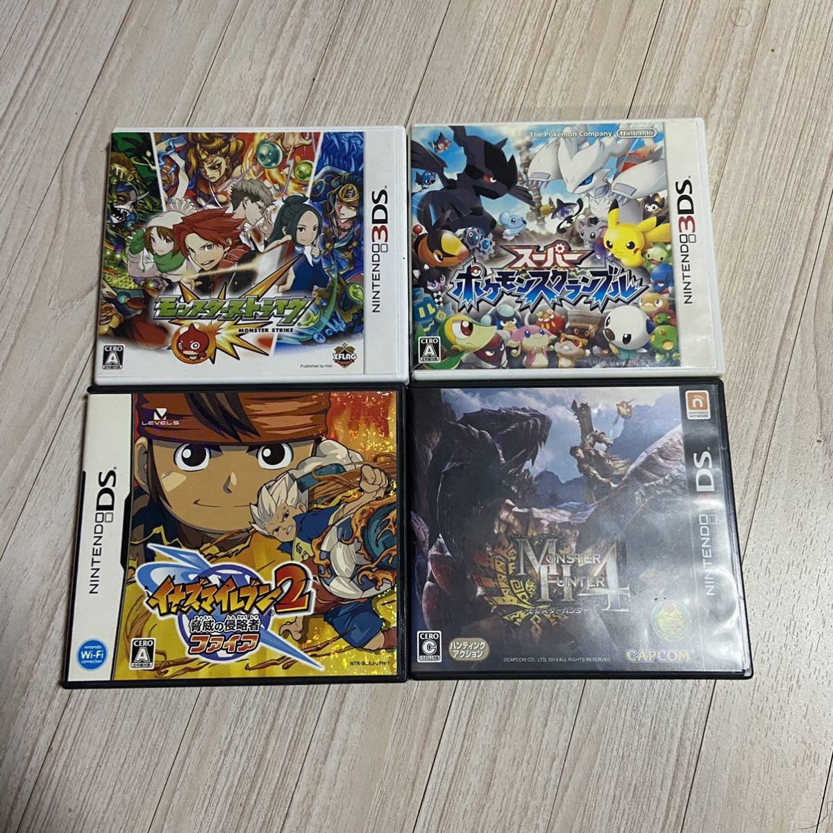 3dsソフト モンハン ポケモン モンスト イナイレ ニンテンドー3ds専用ソフト 売買されたオークション情報 Yahooの商品情報をアーカイブ公開 オークファン Aucfan Com