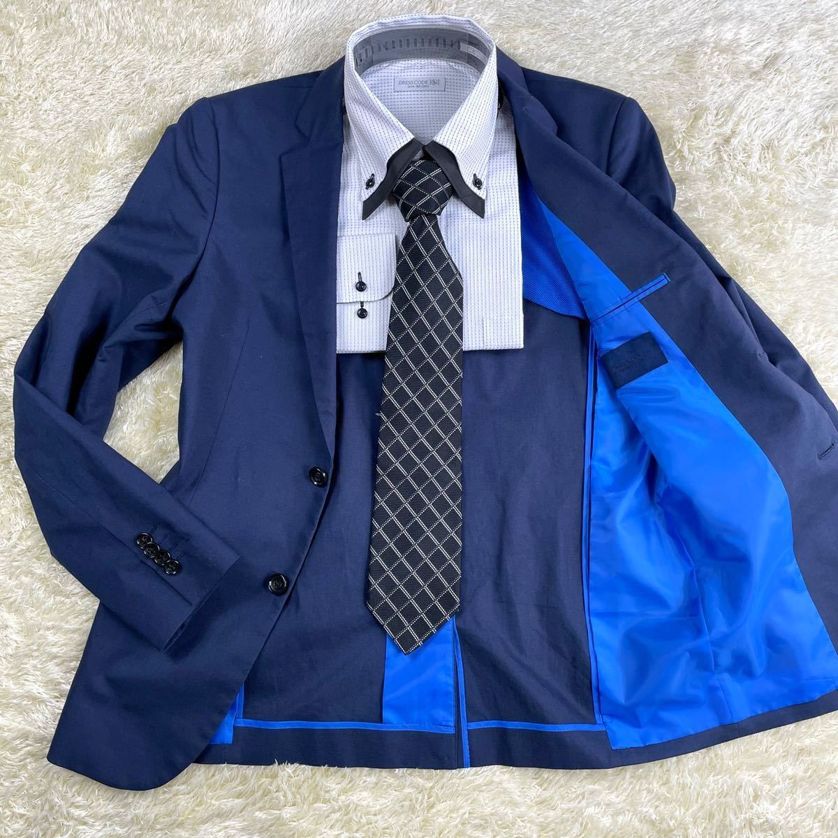 1円〜極美品!! JUN HASHIMOTO/NANO UNIVERSE テーラードジャケット 